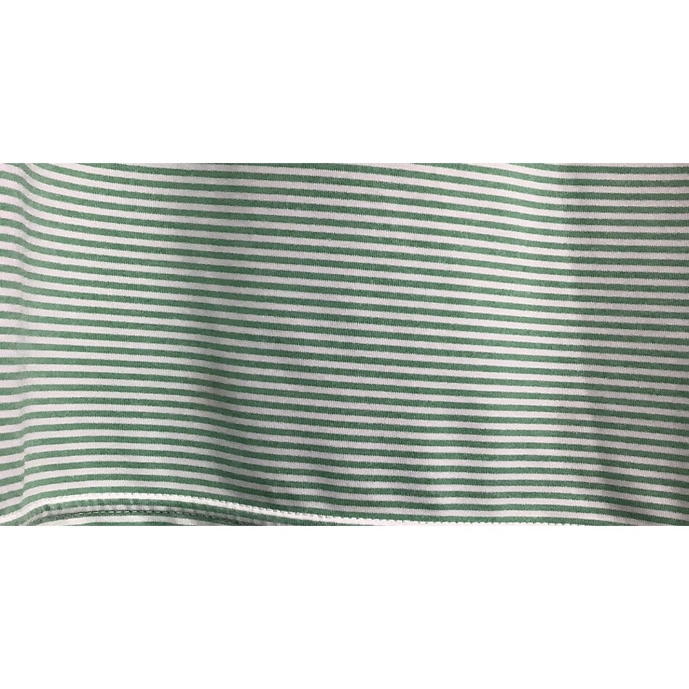 FootJoy Men's Short Sleeve Cambridge GC Logo Green Striped Golf‎ Polo Shirt Lg. - Picture 8 of 8